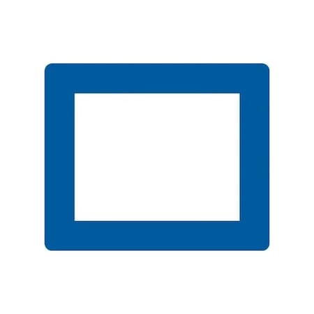 Accuform FLOOR SIGN HOLDERS 12 12 in  X 15 in  MFS981BU MFS981BU